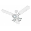 Ver imagem 1 de Ventilador Teto Paris Tron Branco 3 Pás Brancas 127V