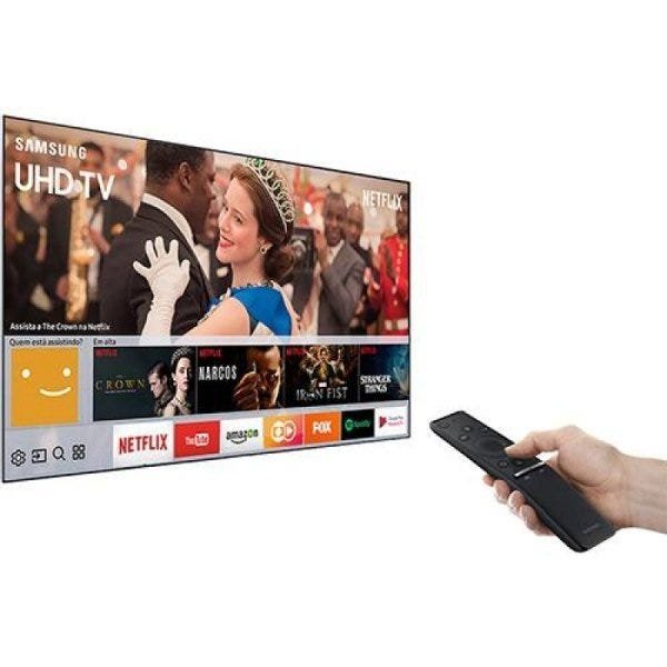 Smart TV LED 49 Polegadas Uhd 4K Samsung Mu6100 3 HDMI 2 USB Wi-Fi Integrado Conversor Digital - 3