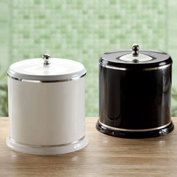 Lixeira Plástica Pequena 5l Para Cozinha Banheiro Com Tampa Branco - 7 Lixeira Plástica Pequena 5l Para Cozinha Banheiro Com Tampa Branco - 7