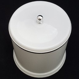 Lixeira Plástica Pequena 5l Para Cozinha Banheiro Com Tampa Branco - 8 Lixeira Plástica Pequena 5l Para Cozinha Banheiro Com Tampa Branco - 8