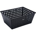 Ver imagem 1 de Cesto Organizador Maxi Caixa Organizadora Plástica Quarto Preto