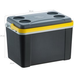 Caixa Térmica Bebida 12 Litros para Cerveja Mantimentos Gelo Preto - 2