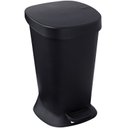 Ver imagem 1 de Lixeira Com Pedal E Balde Square 5 Litros Quadrada Cozinha Preta
