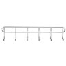 Suporte Multiuso Para Parede Vassoura Utensílios Aço Cromado - 4