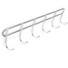 Suporte Multiuso Para Parede Vassoura Utensílios Aço Cromado - 3