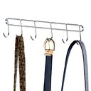 Ver imagem 5 de Suporte Multiuso Para Parede Vassoura Utensílios Aço Cromado