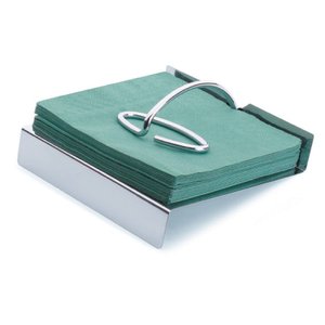 Porta guardanapos em aço inox linha Gloss 2587