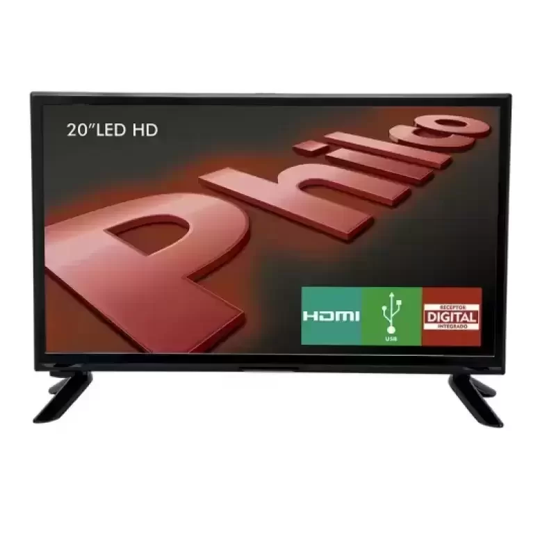 TV LED 20 Philco Ph20M91D Hd Conversor Digital 1 HDMI 1 USB 60Hz - 1