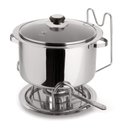 Ver imagem 1 de Rechaud banho Maria em aço inox capacidade 8,2 L - 1812