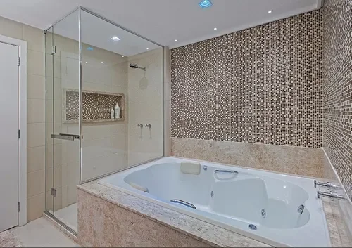 Nicho Banheiro em Mármore Travertino 30x40 S/Fundo C/Borda - 3