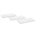 Ver imagem 1 de Prateleira MDF 30/40/50/60 x 15 cm Kit 4 Peças Branco Eví Decor