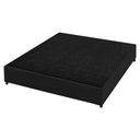 Ver imagem 1 de Base Box Casal Veludo Preto 138x188