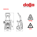 Ver imagem 6 de Lavadora de Alta Pressão Tramontina 1400w 127v 1600 Psi