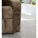 Ver imagem 4 de Poltrona do Papai Reclinável Matrix Azera em Tecido Suede Marrom