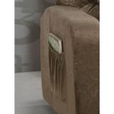 Ver imagem 3 de Poltrona do Papai Reclinável Matrix Azera em Tecido Suede Marrom