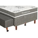 Ver imagem 4 de Cama Box Solteiro Bom Pastor Premium 188 com Auxiliar