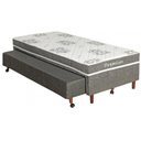 Ver imagem 1 de Cama Box Solteiro Bom Pastor Premium 188 com Auxiliar