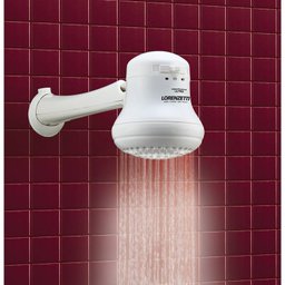 Ducha de Parede Bello com Cano Branco 5500w - Lorenzetti 7530428 - 2