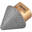 Ver imagem 5 de Fresa Diamantada Cônica 5 Mm a 35 Mm Vonder