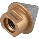 Ver imagem 2 de Fresa Diamantada Cônica 5 Mm a 35 Mm Vonder