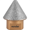 Ver imagem 6 de Fresa Diamantada Cônica 5 Mm a 35 Mm Vonder