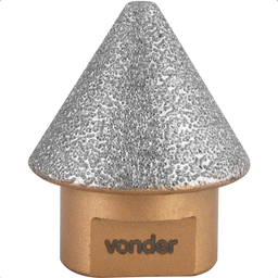 Fresa Diamantada Cônica 5 Mm a 35 Mm Vonder - 6