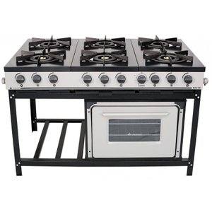 Fogão 6 Bocas e Forno Bravo Venâncio