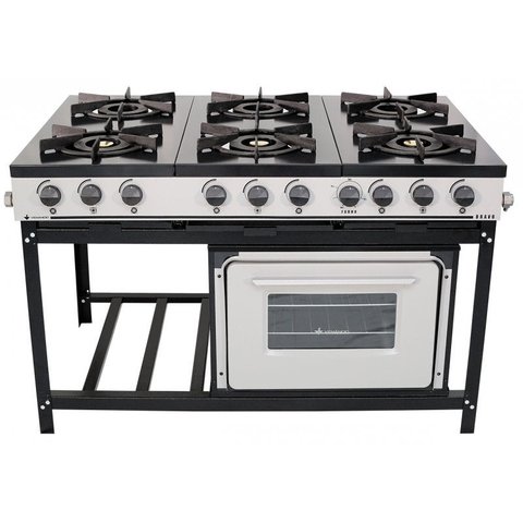 Fogão 6 Bocas e Forno Bravo Venâncio