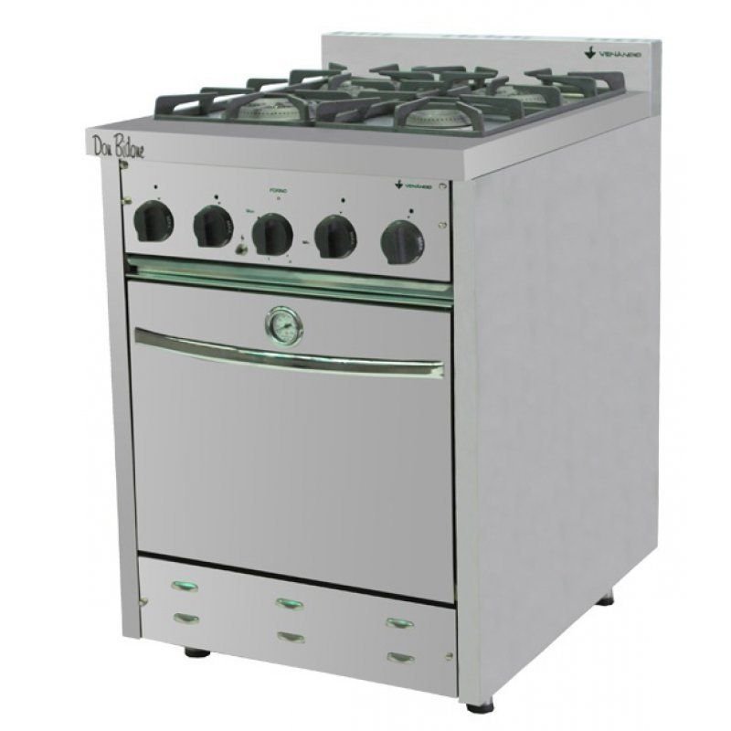 Fogão 4 Bocas com Forno Don Bidone Venâncio Menor preço em Fogão 4 Bocas com Forno Don Bidone Venâncio