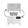 Balcão Gabinete para Pia Gabriela sem Tampo 120cm 3 Portas 1 Gaveta Branco - 6