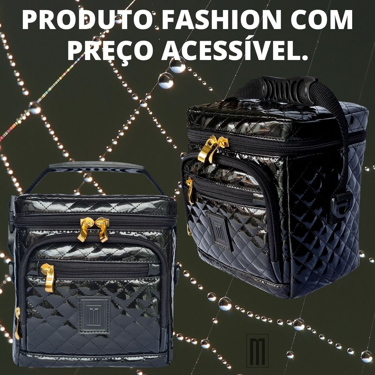 Bolsa Térmica Mille Trabalho Passeio Lanches Fashion Mini - 2