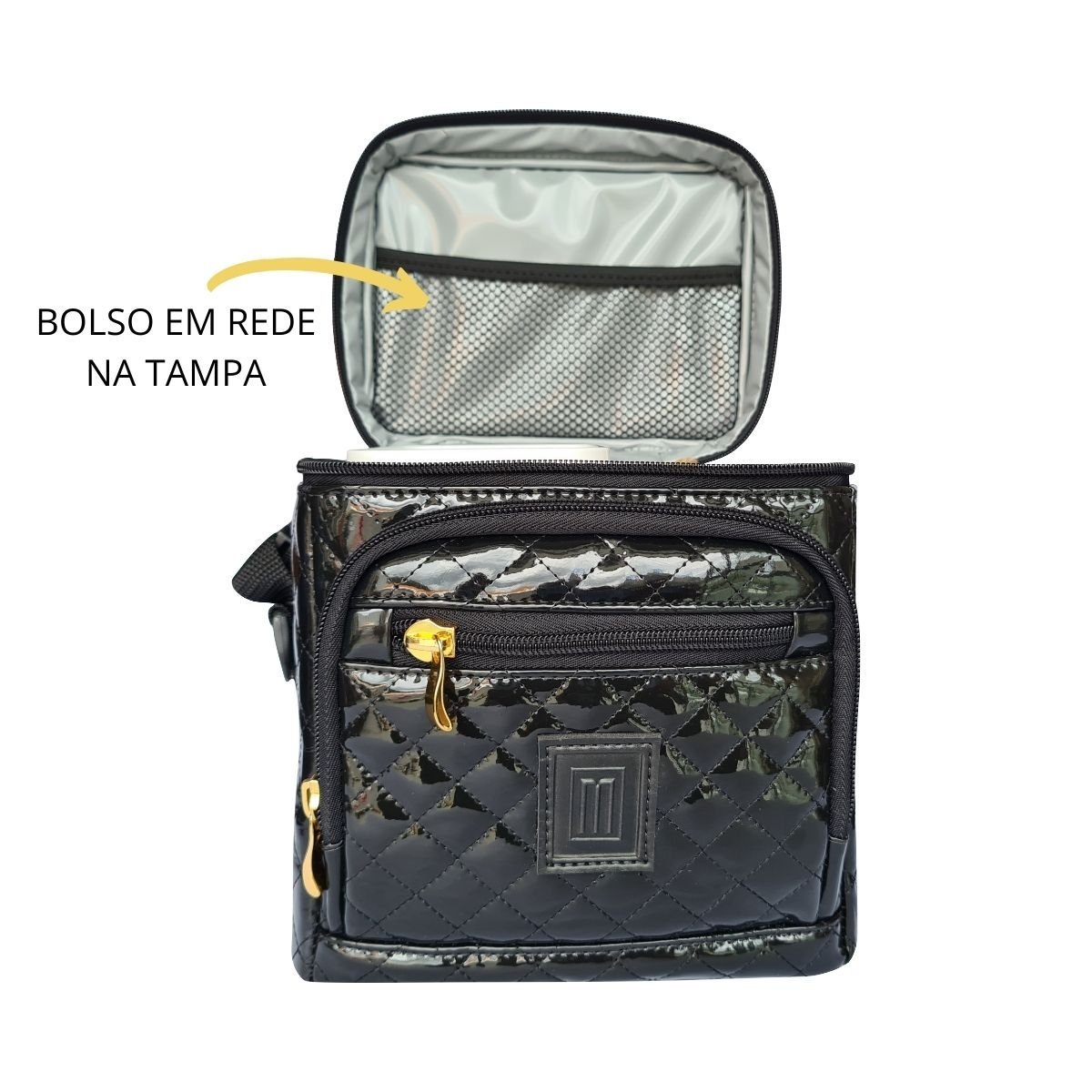 Bolsa Térmica Mille Trabalho Passeio Lanches Fashion Mini - 9