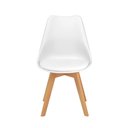 Ver imagem 5 de Conjunto 04 Cadeiras Eames Wood Leda Design - Branca