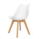 Ver imagem 7 de Conjunto 04 Cadeiras Eames Wood Leda Design Branca