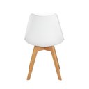 Ver mais imagens de Conjunto 04 Cadeiras Eames Wood Leda Design Branca