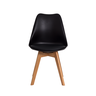 Kit 4 Cadeiras Eames Wood Leda Design - 3