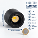 Ver imagem 5 de Kit 4 Spot LED Klor Gr Red. 24° 5W 3000k Pt