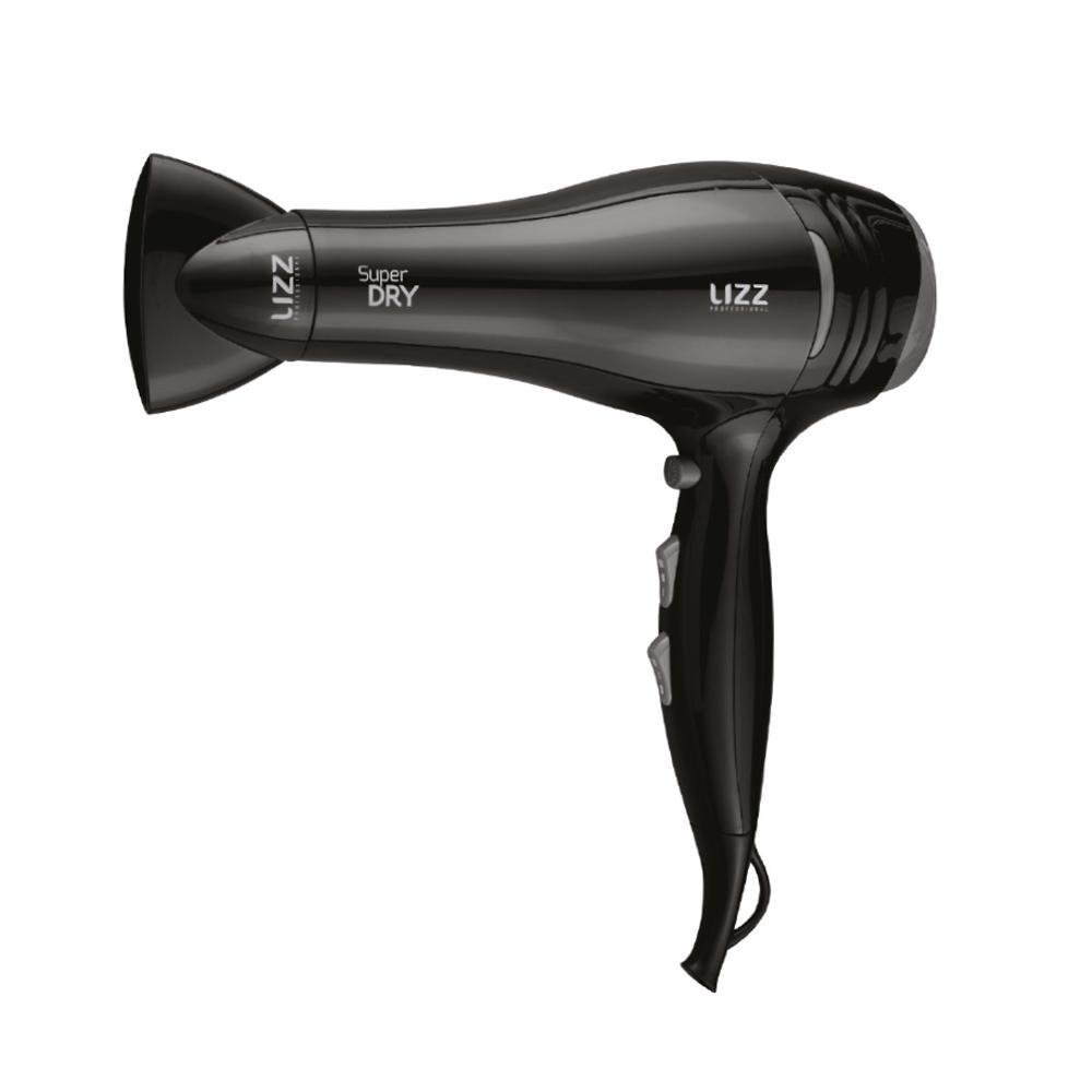 Secador de Cabelo Professional Super Dry 3000 Lizz - 127v