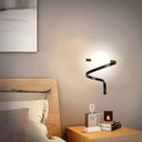 Ver imagem 6 de Luminária Arandela Parede 25cm Jabuticaba Espiral Globo Vidro Gimpo Kjbd-443:preto