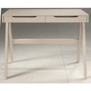 Ver imagem 5 de Escrivaninha 2 Gavetas Off White