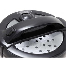 Panela de Arroz Elétrica Philco PH10 Visor Glass 700W 1,8L Preto 110v - 3