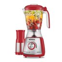 Ver imagem 1 de Liquidificador Mondial L-74 em Inox Vermelho com 10 Velocidades E Filtro 110V