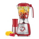 Ver imagem 3 de Liquidificador Mondial L-74 em Inox Vermelho com 10 Velocidades E Filtro 110V