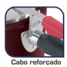 Panela de Pressão Clock 4,5 Litros Anti Aderente Vermelho - 4