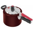 Ver imagem 1 de Panela de Pressão Clock 4,5 Litros Anti Aderente Vermelho