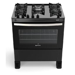 Fogão Atlas Agile Glass 5 Bocas Tripla Chama - Mesa de Vidro - Preto - 2