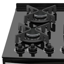 Fogão Atlas Utop Glass 5 Bocas Preto - 2