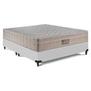 Ver imagem 1 de Cama Box com Colchão Queen Airtech Spring Pocket Molas Ensacadas Malha Branco Ortobom