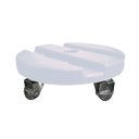 Ver imagem 1 de Prato Suporte com Rodizios Redondo para Vasos e Utensílios 23 cm BGPLASTICOS V2423 BRANCO 006