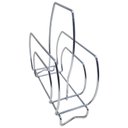 Ver imagem 4 de Revisteiro Cromado de Chão Aramado Suporte para Revista